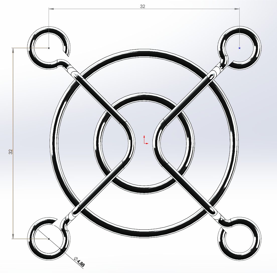 风扇格栅FG-04护网